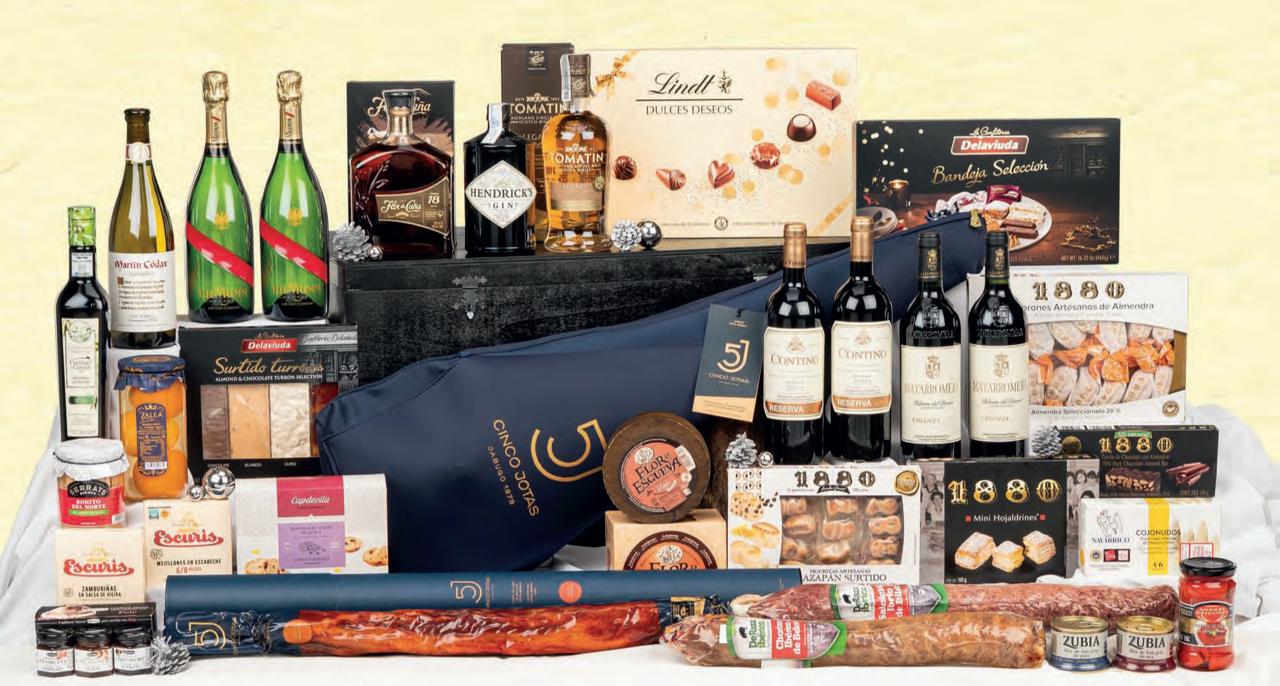 Selecção premium de produtos europeus para cabaz de Natal